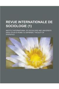 Revue Internationale de Sociologie (1)