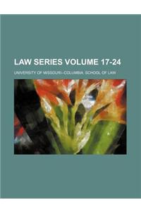 Law Series Volume 17-24