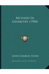 Method In Geometry (1904)