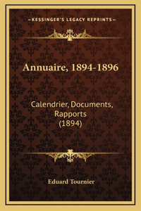Annuaire, 1894-1896