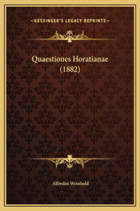 Quaestiones Horatianae (1882)