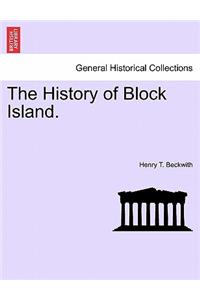 The History of Block Island.