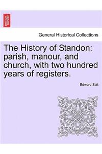 History of Standon