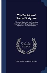 Doctrine of Sacred Scripture