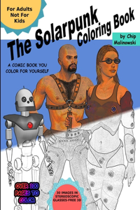 Solarpunk Coloring Book