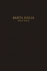 RVR 1960/KJV Biblia Bilingüe Tamaño Personal, negro tapa dura con índice