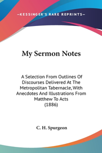 My Sermon Notes