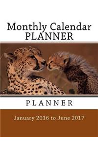 Monthly Calendar PLANNER