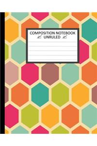 Unruled Composition Notebook