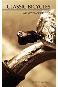 Classic Bicycles Weekly Planner 2017