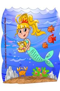 Cute Little Mermaid 2017 Academic Monthly Motivational Planner
