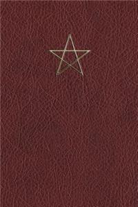 Monogram Pentagram (Neopaganism) Journal