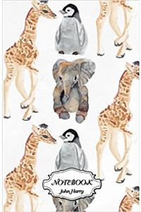 Notebook Journal Dot-grid, Cute Animal
