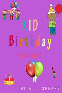KID Birthday Notebook8