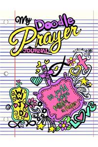 My Doodle Prayer Journal;Christian Doodle Journal For Girls;Christian Gifts