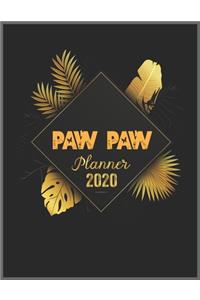 PAW PAW Planner 2020