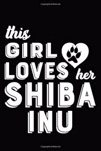 This Girl Loves Her Shiba Inu
