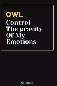 OWL Control The gravity Of My Emotions