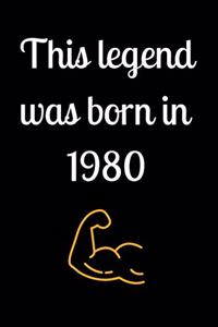 This legend was born in 1980