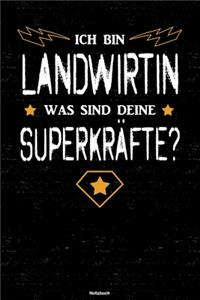 Ich bin Landwirtin was sind deine Superkräfte? Notizbuch