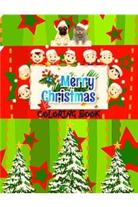Merry Christmas Coloring Book