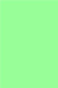Dot Grid Mint green colored Bullet Journal