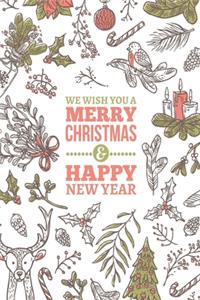 Merry Christmas journal Notebook