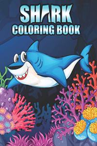 Shark coloring Book