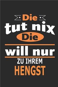 Die tut nix Die will nur zu ihrem Hengst