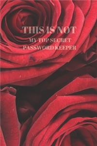 This Is Not My Top Secret Password Keeper