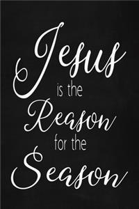 Jesus Is The Reason For The Season Dot Grid Journal