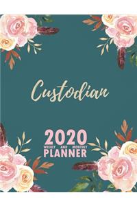 Custodian 2020 Weekly and Monthly Planner