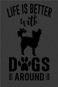 Life Is Better With Dogs Around