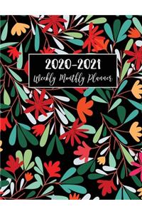 2020-2021 Weekly Monthly Planner