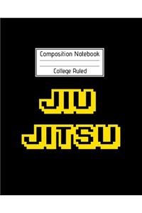 Composition Notebook College Ruled Jiu jitsu