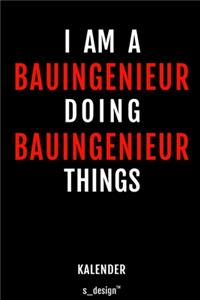 Kalender für Bauingenieure / Bauingenieur / Bauingenieurin