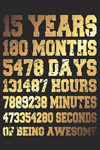 15 Years Of Being Awesome