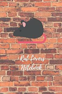 Rat Lovers Notebook