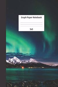 Graph Paper Notebook 5x5