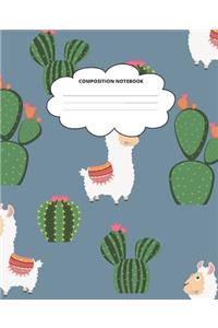 Cactus Composition Notebook