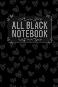 All Black Notebook