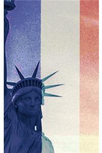 statue of liberty New York City french flag Creative blank journal sir Michael Huhn designer edition