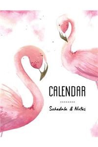 Calendar Schedule & Notes