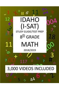 8th Grade INDIANA I-STEP+, 2019 MATH, Test Prep