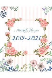 2019-2021 Monthly Planner