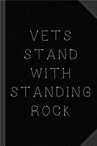 Vets Stand with Standing Rock Journal Notebook