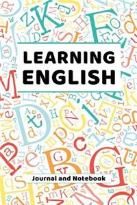 Learning English Journal and Notebook