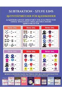 Aktivitätsbücher für Kleinkinder (Subtraktion - Stufe Eins)