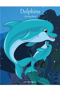Dolphins Coloring Book 1