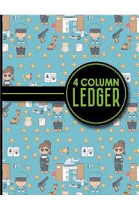 4 Column Ledger